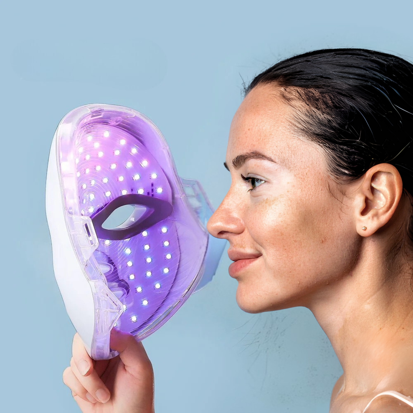 Masque visage  LED Anti-âge