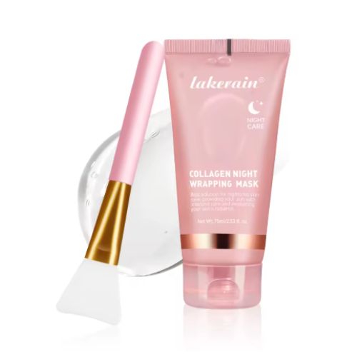 Masque de Nuit Enveloppant au Collagène – Soin Repulpant & Régénérant