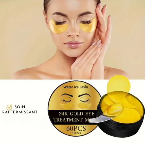Golden Eye – Patchs Dorés Anti-Fatigue & Regard Sublimé