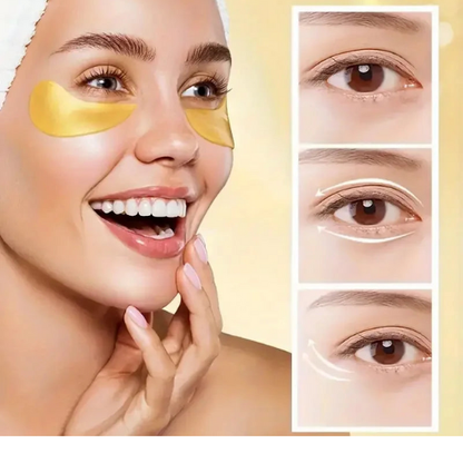 Golden Eye – Patchs Dorés Anti-Fatigue & Regard Sublimé