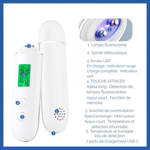 Appareil de Diagnostic et Soin de la Peau – Votre Spécialiste Personnel de la Peau