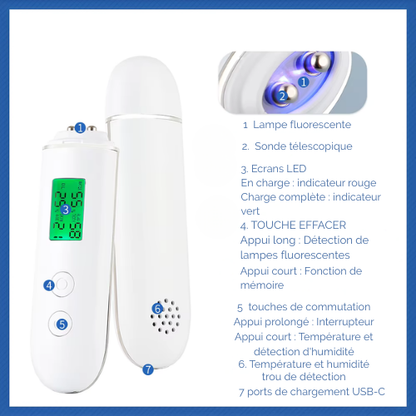 Appareil de Diagnostic et Soin de la Peau – Votre Spécialiste Personnel de la Peau