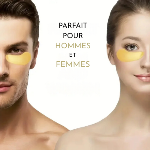 Golden Eye – Patchs Dorés Anti-Fatigue & Regard Sublimé