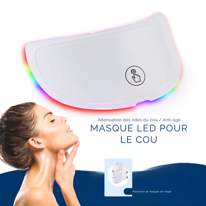 Masque cou  LED Anti-âge
